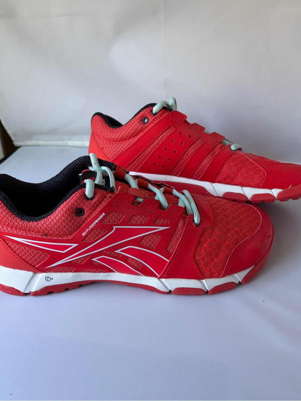 Reebok One Trainer 1.0; CrossFit or Aerobic Athletic Sneakers; Size 9 in Red